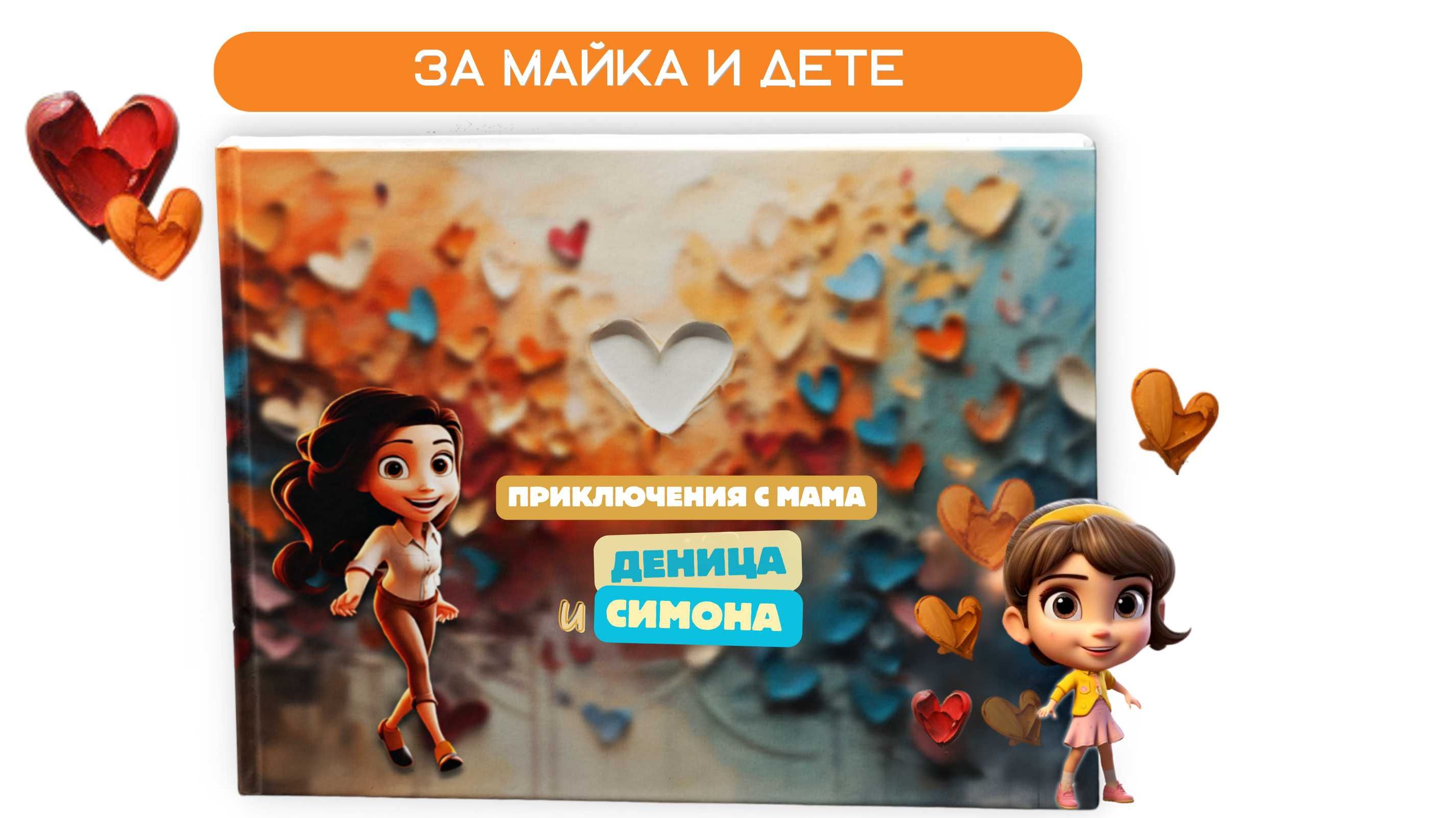 Персонализирана Детска Книжка - Вашето Дете е Главен Герой - С Майка