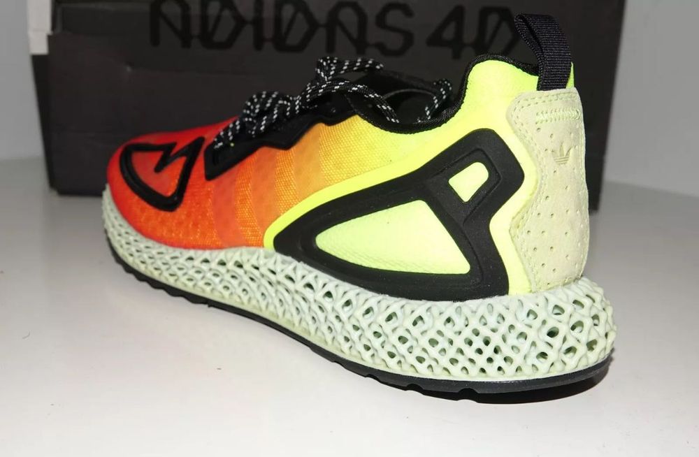 Adidas ZX 2K 4D FV9028 Жълт Червен Черен