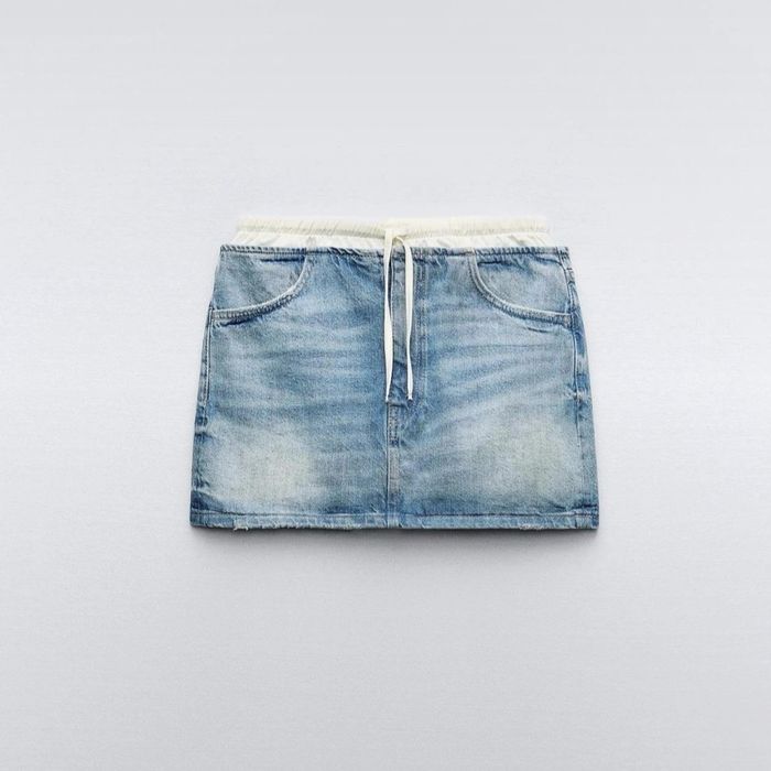 Дънкова пола Zara, М размер