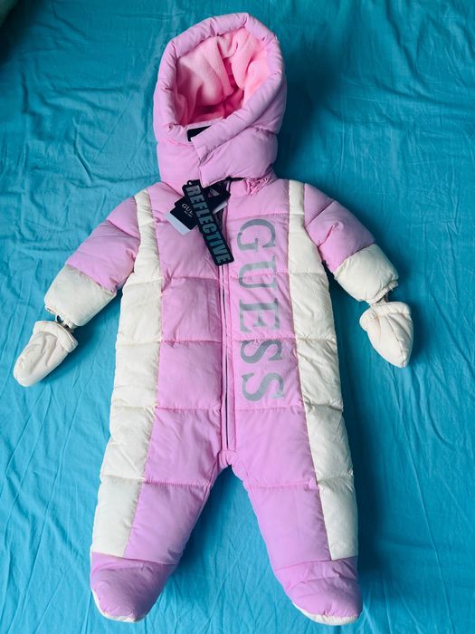 Guess- Детски космонавт 0-3 месеца РАЗМЕР 2-3 M/ 56-62 СМ