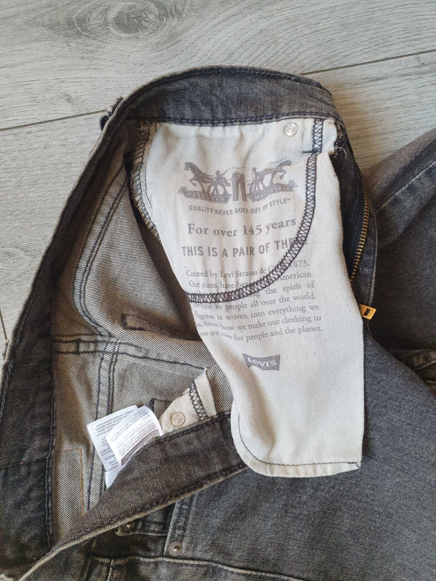 Blugi barbati LEVI'S 510 SKINNY Gri - Marimea W29 L32