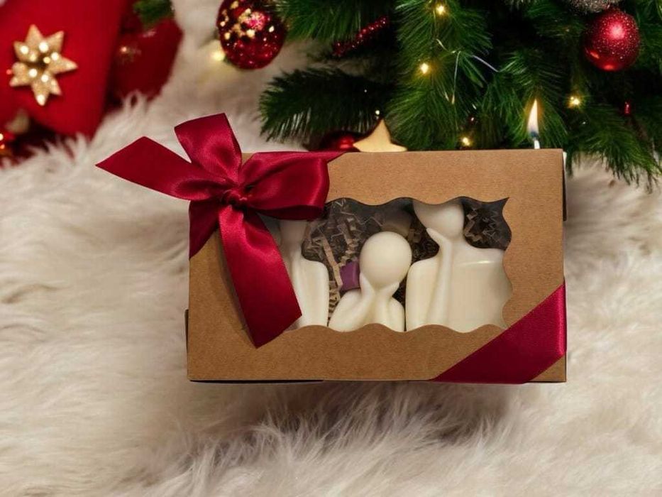 Set Cadou de Lumanari „Family” – Ceară de Soia