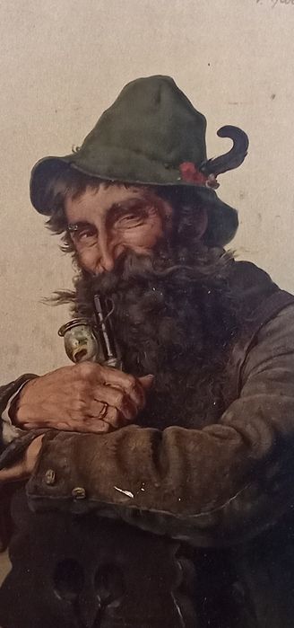 Антикварен Принт от Хуго Котшенрайтер (1854-1908)