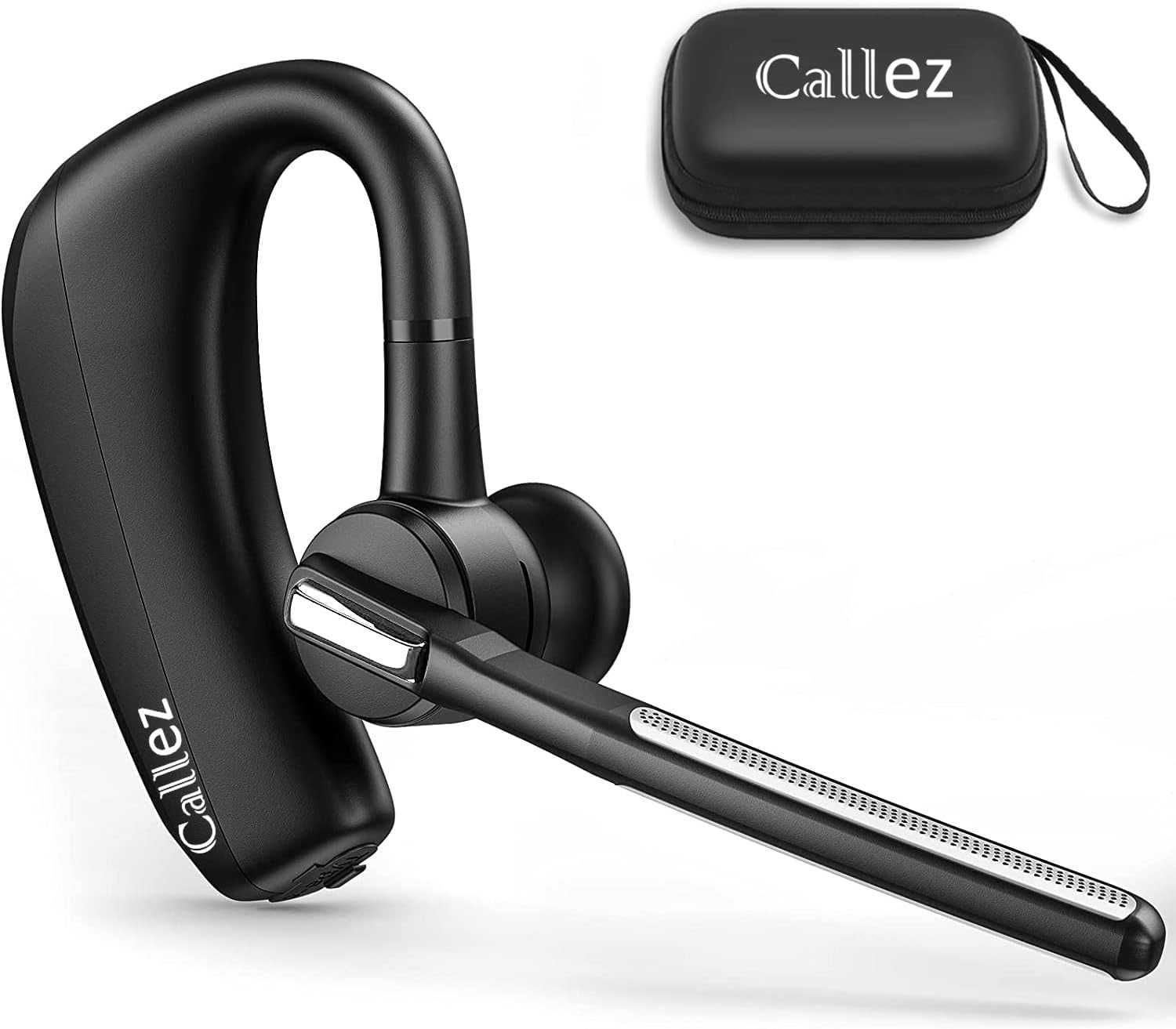 Bluetooth слушалка с двоен микрофон с шумопотискане за мобилен телефон