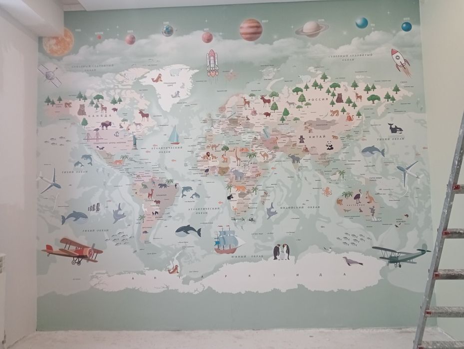 Обои клеим качественно поможем выбрать обой