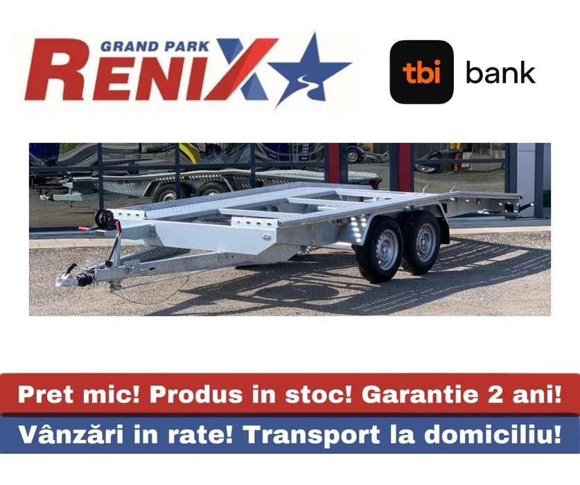 Niewiadow JUPITER 5M/2M Remorca/Platforma Niewiadow Jupiter 3000kg 2 axe, 5M/2M