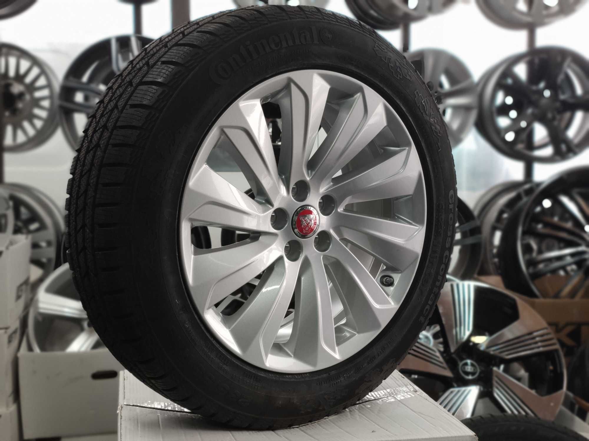 Нови оригинални джанти 19цола 5 108 с нови зимни гуми за Jaguar E-Pace