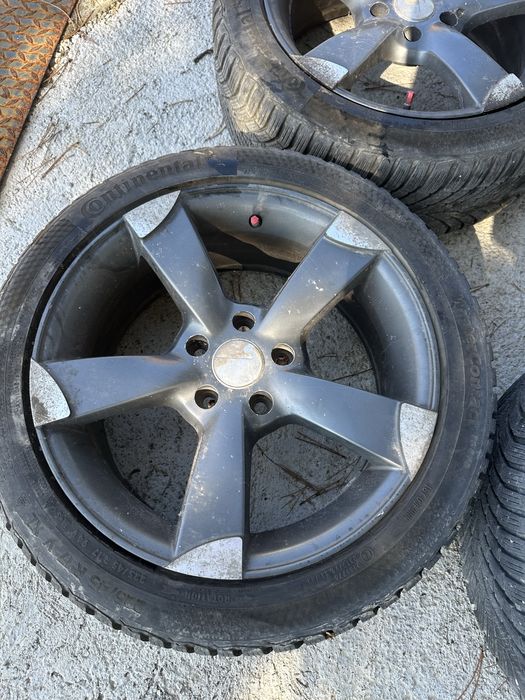 Продавам джанти 17” 5x112 с чисто нови гуми