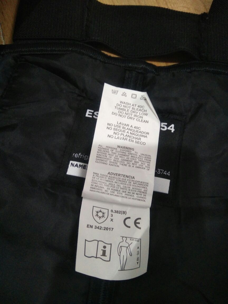 Salopeta groasă captusita Refrigiwear mărimea XXL / 3XL