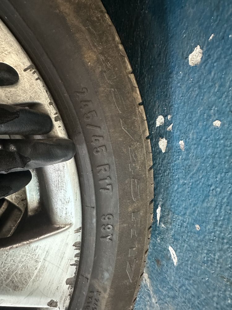 ROTI 245/45 R17 jante AVANTGARDE anvelope vara e class c a b w212 w204