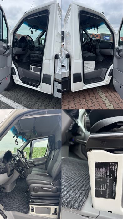Mercedes Sprinter 319 (3.0 V6) auto platformă