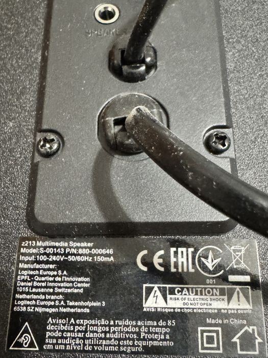 Boxe Logitech 2.1 Z213, 7W RMS