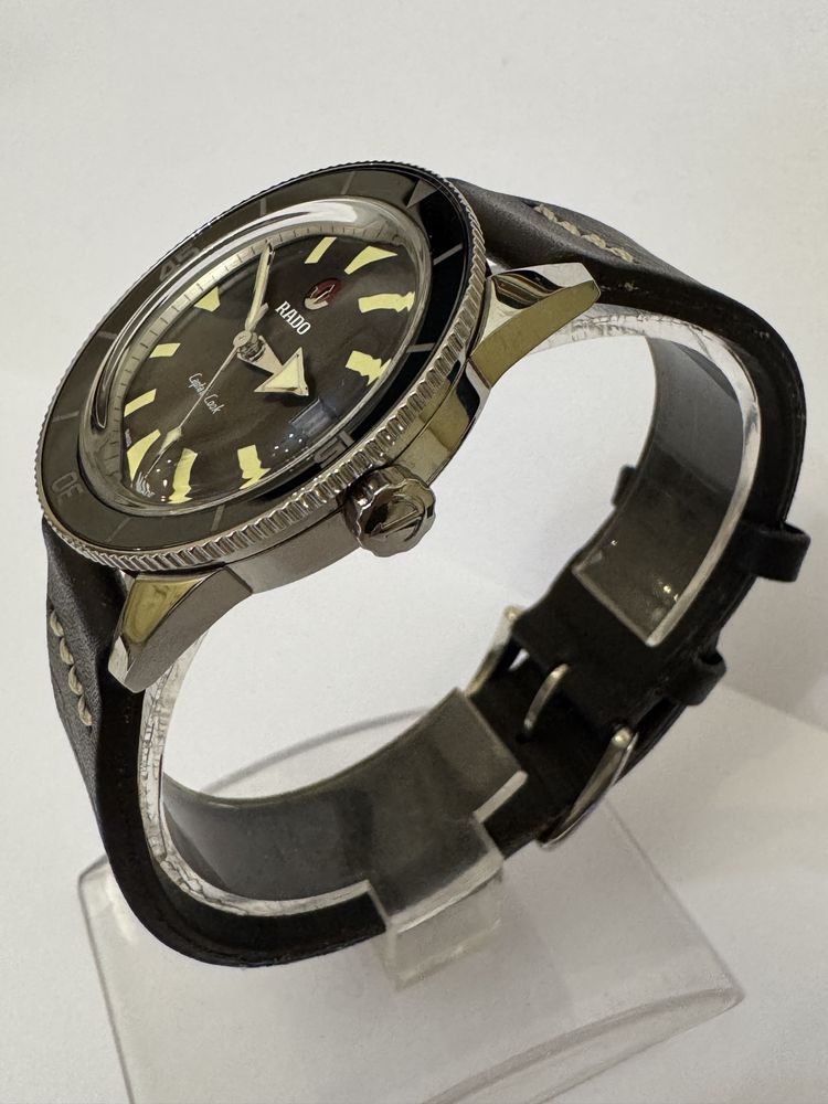 Rar! Rado Captain Cook, Hyperchrome 37mm, automatic. Swiss made.