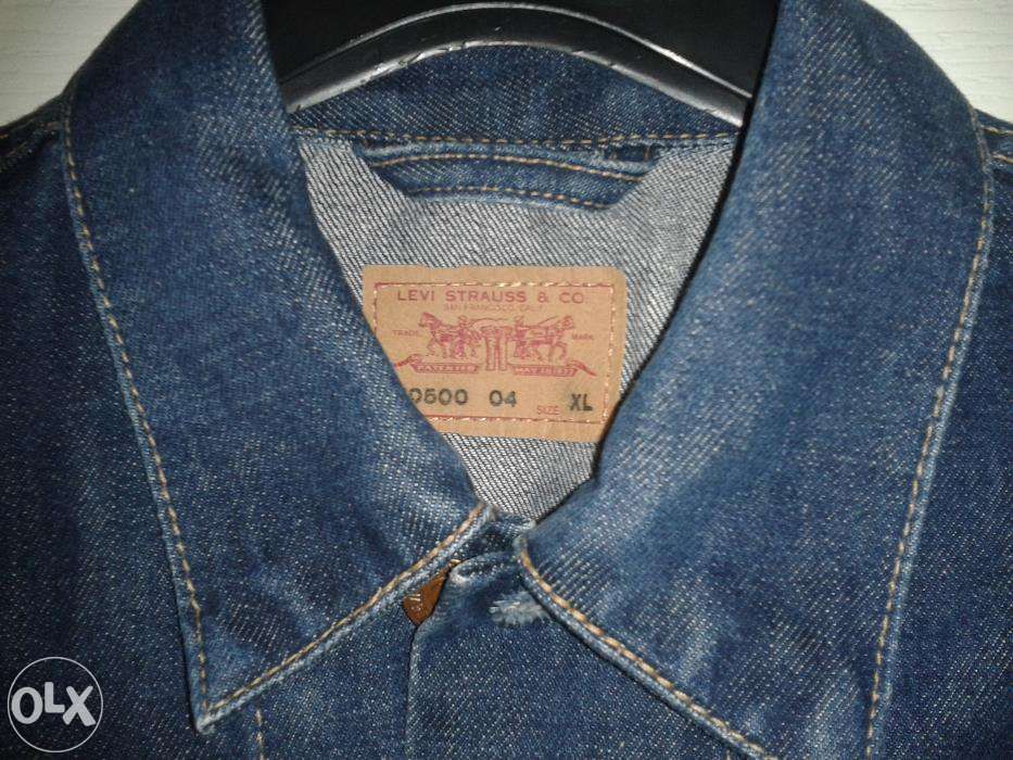 Geaca de blugi barbat,originala Levi's Strauss,ocazie unica,super pret