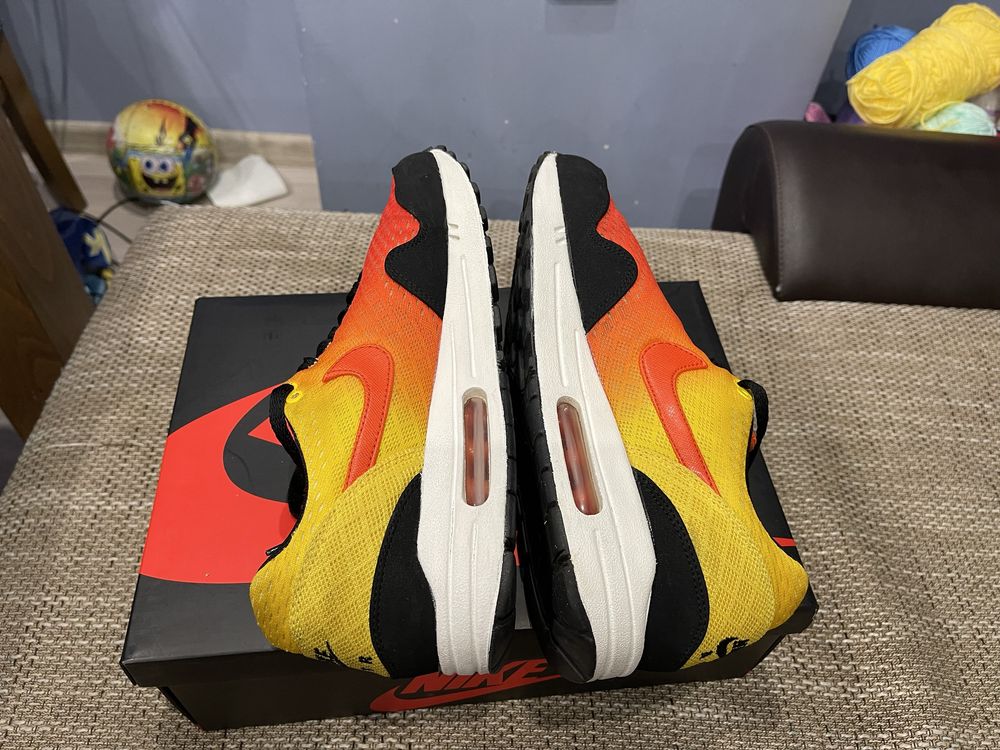 Маратонки Nike Air Max 1 SUNSET Kobe LeBron NBA MLB Jordan 90 95 98