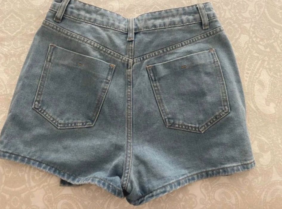 Fusta pantalon denim