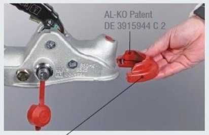 Лапа за теглич за ремарке квадратен профил Ф50мм Winterhoff Germany