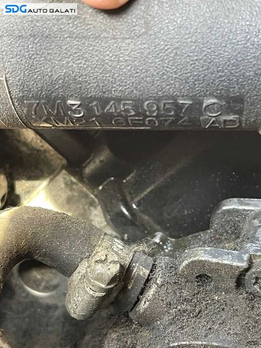 Tub Tubulatura Conducta Presiune Aer cu Senzor Volkswagen Sharan 2.0 TDI BRT BVH 2001 - 2010 Cod 7M3145957C XM21-6F074-AD 0389060051C 0281002401 [C0447]