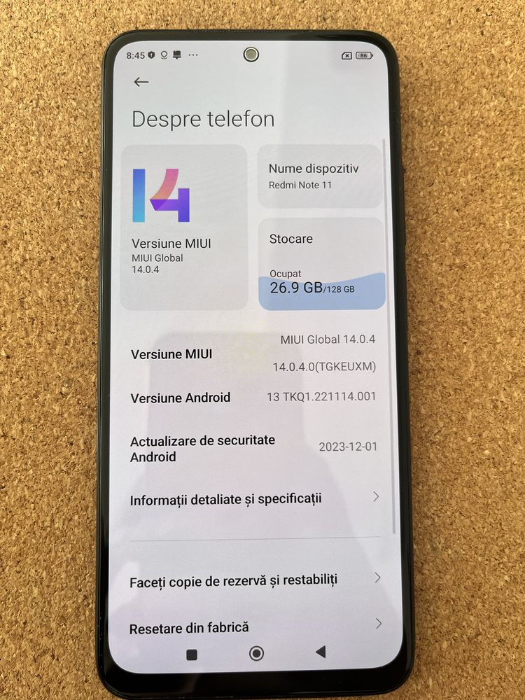 Xiaomi Redmi Note 11 128 Gb ID-kei531