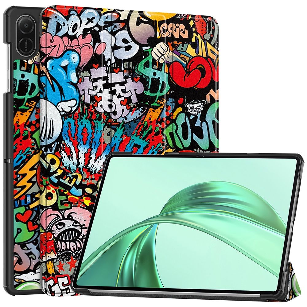 Honor Pad X8a 11" 2024 / Кожен смарт кейс калъф за таблет