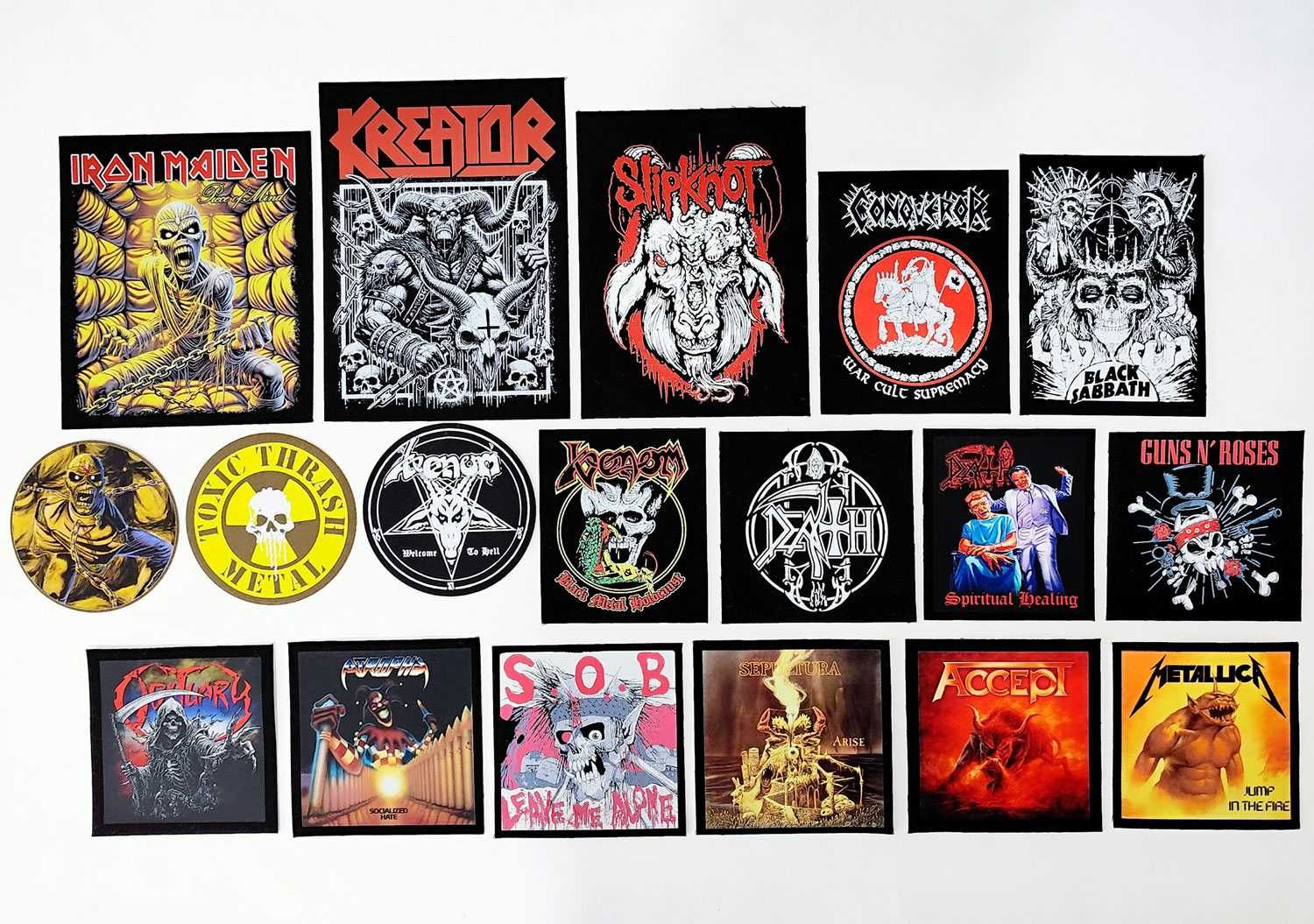 Метъл,Пънк,Рок аксесоари (нашивки,тениски и др,)Metal,Punk,HC,thrash