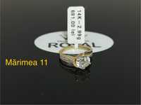 Bijuteria Royal CB : Inel dama aur 14k 2,99gr Marime 11