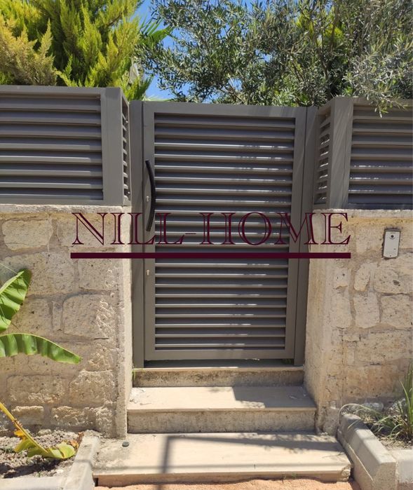 Ограда тип щора с ЛАМЕЛИ/ПАНА