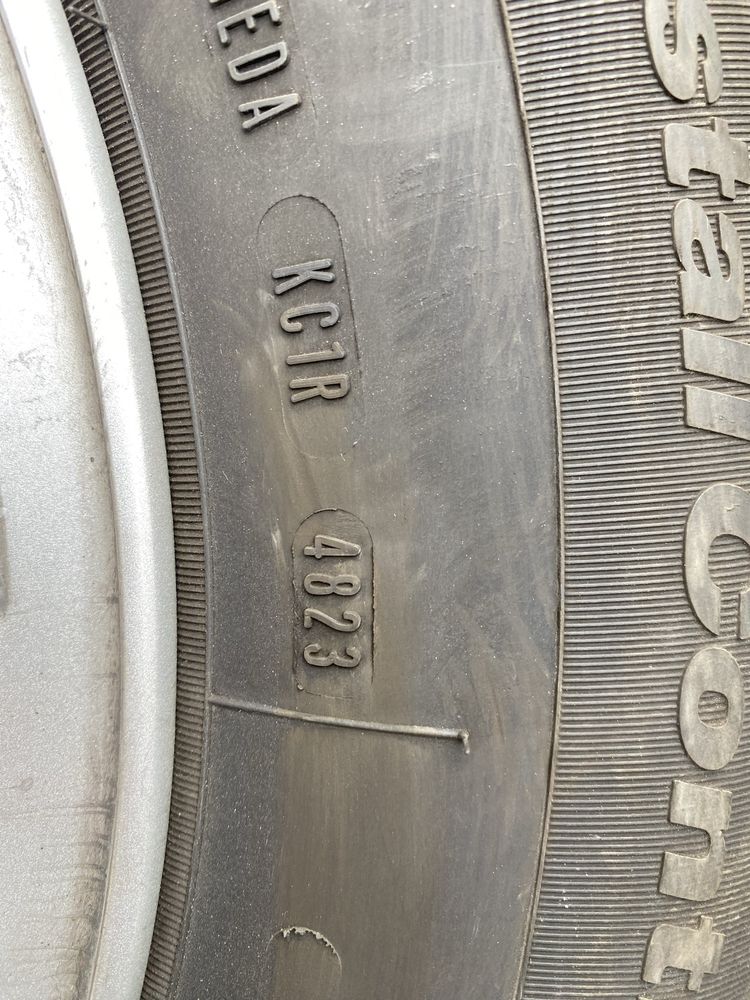 4бр.джанти с гуми 5x114.3 от Mitsubishi