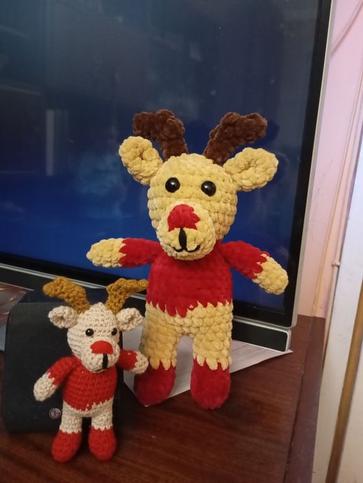 Плетен Елен на една кука