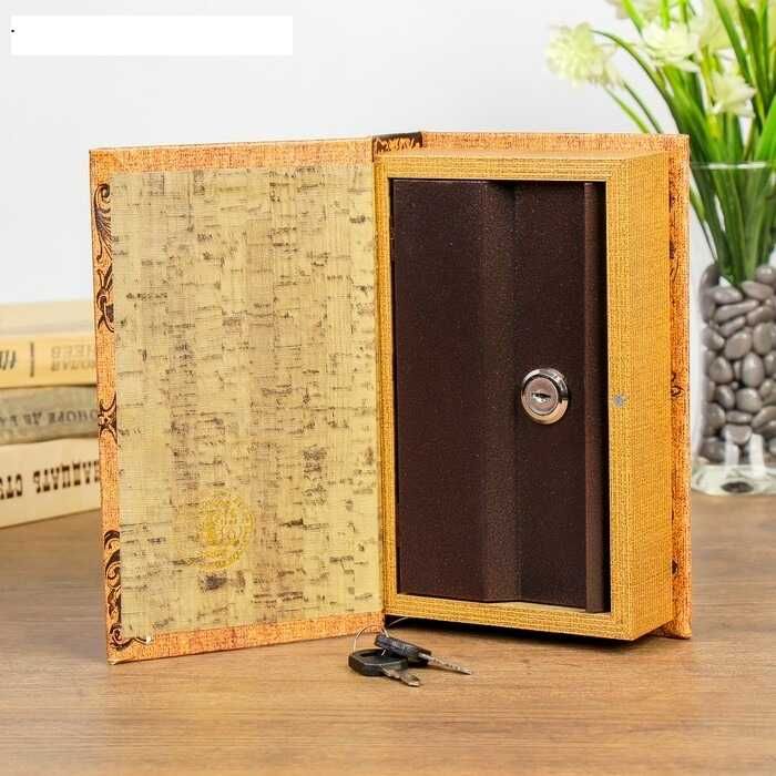 Книга сейф 21см на 13 см.