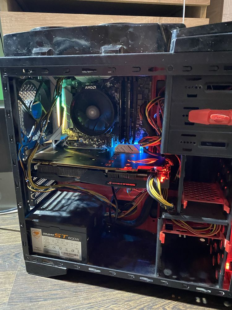 pc gaming ryzen 5 + gtx 1070 8GB asus strix