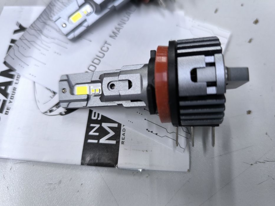 Becuri Led H15 lumini de zi si faza lunga