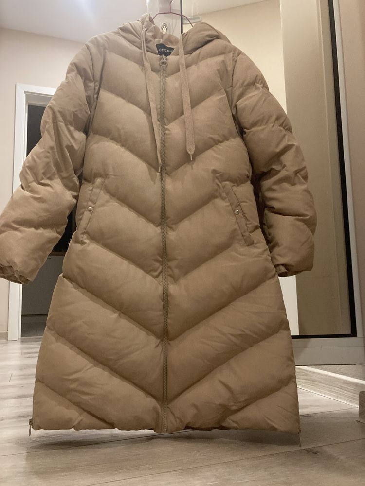 Дълго дебело дамско яке