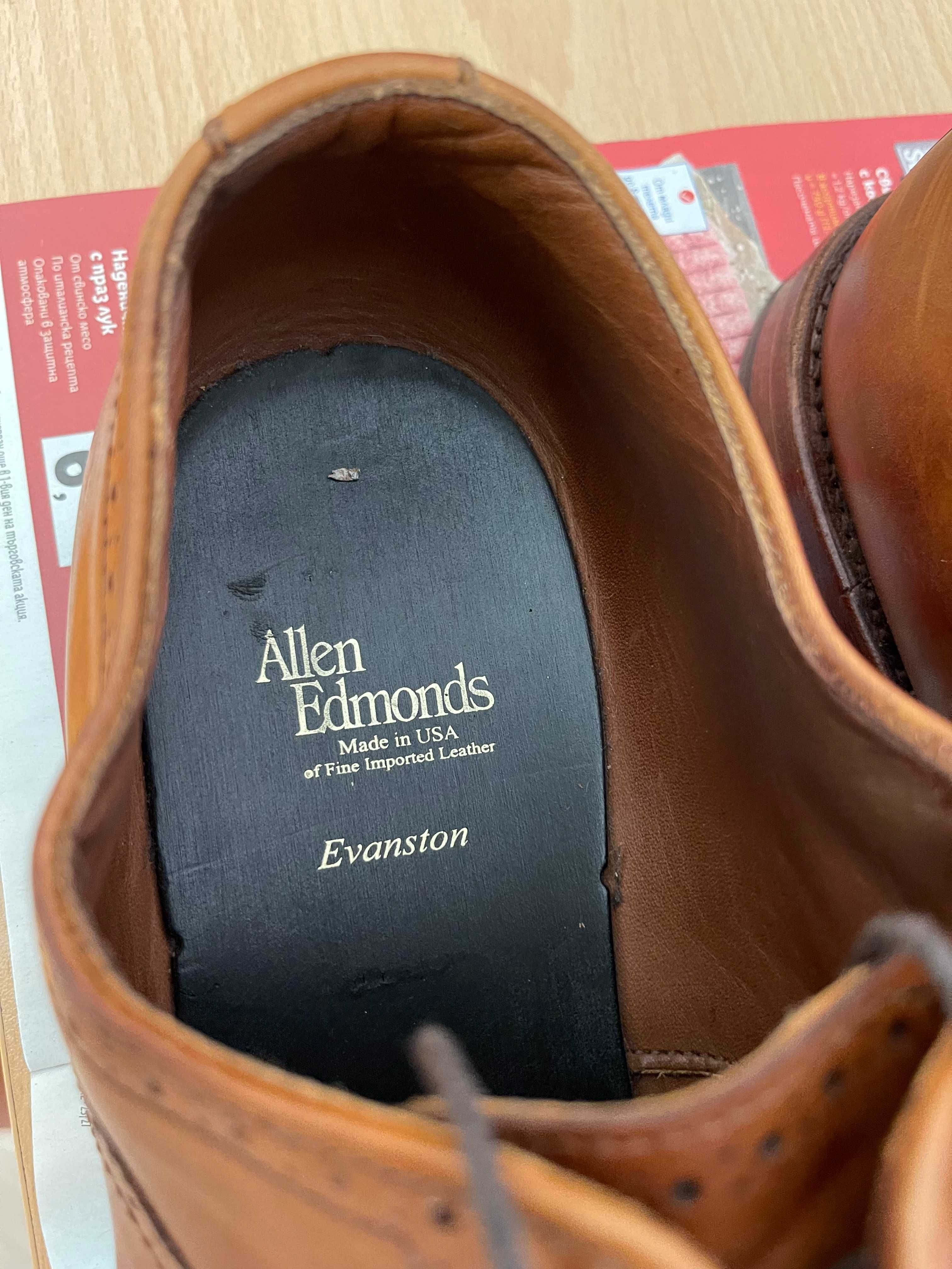 Американски обувки Allen Edmonds за голям крак