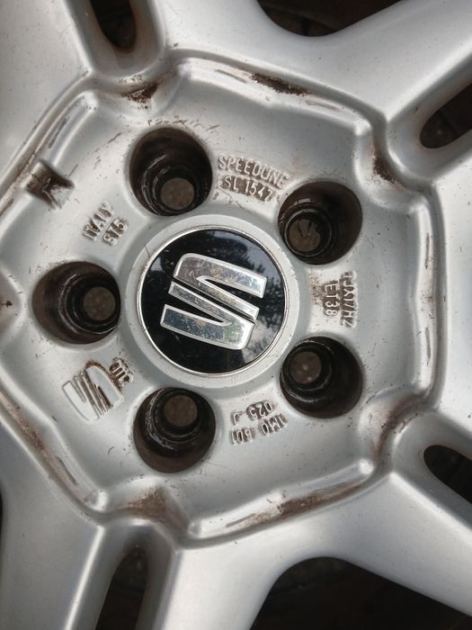 Оригинални Алум джанти 17цола за Seat.leon.ibiza.FR.vw Golf.4.5×100.