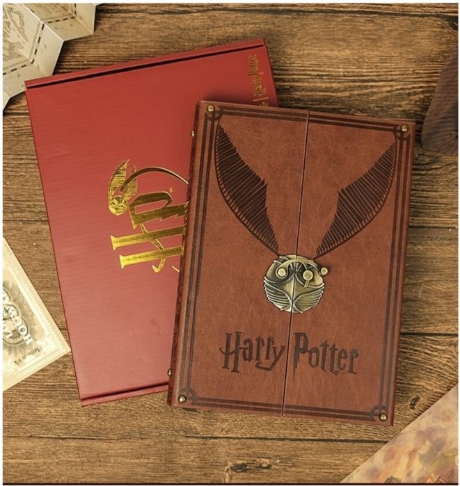 Блокнот Золотой Снитч, Гарри Поттер, A5, 100 л, коричневый