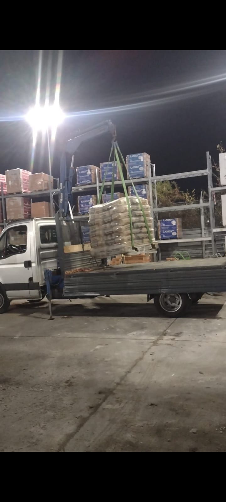 Servicii transport basculabil si cu macara