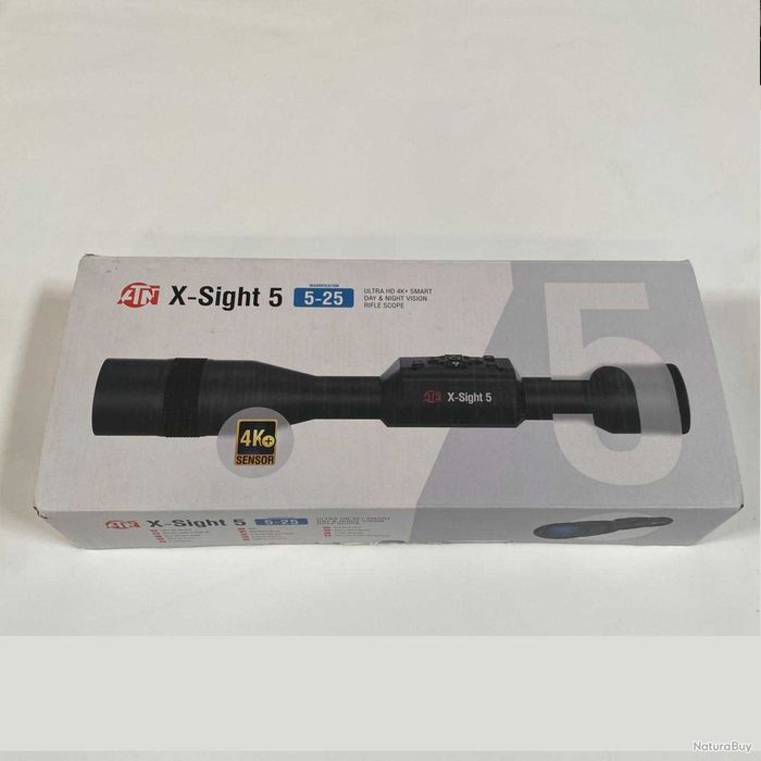 ATN X-Sight 5 5-25 Ултра HD 4K+ дневна и нощна визия прицел за лов
