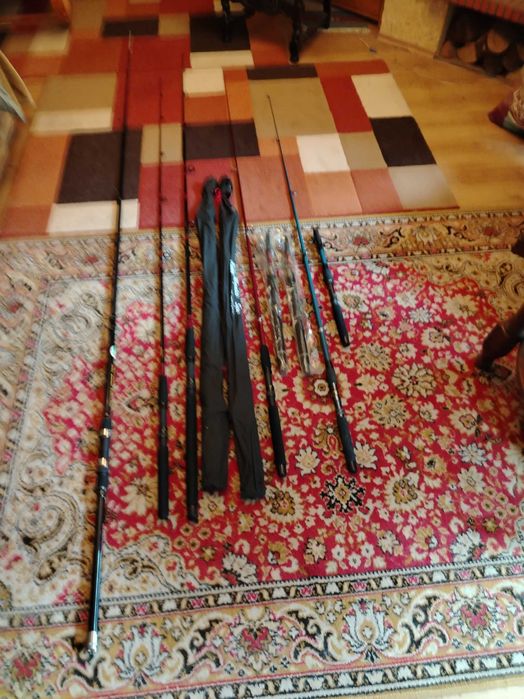 Scule pescuit DAM, lansete carbon, mulinete