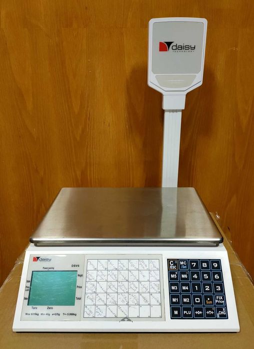 Професионална ценоизчисляваща везна Daisy DSV6 (15 кг)