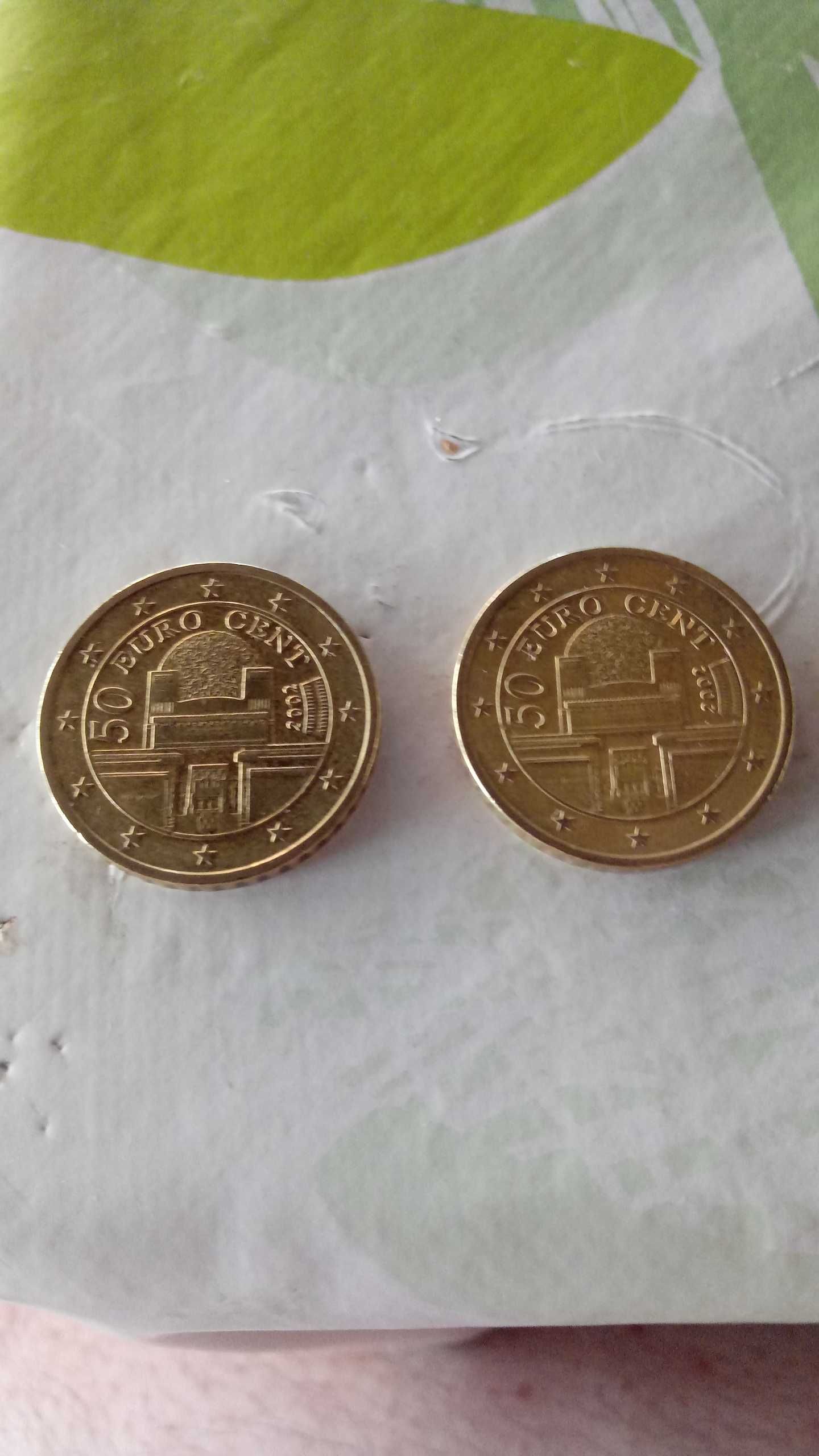 Moneda 50 euro Cent de colectie