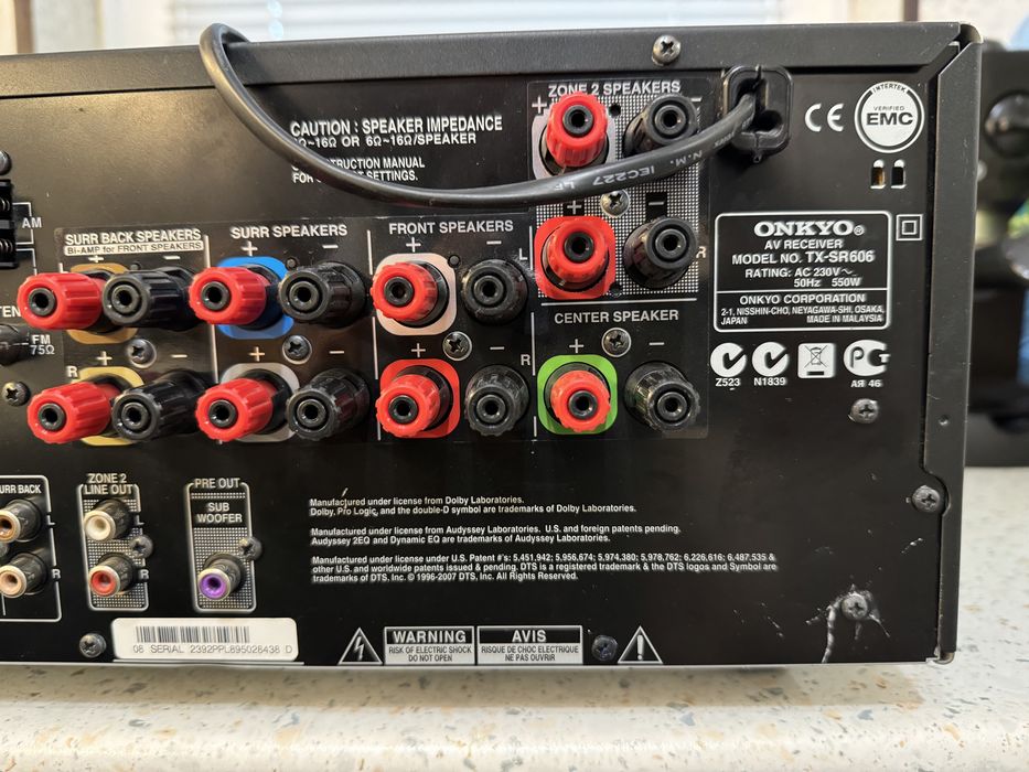 Onkyo TX-SR 606 resiver многоканален