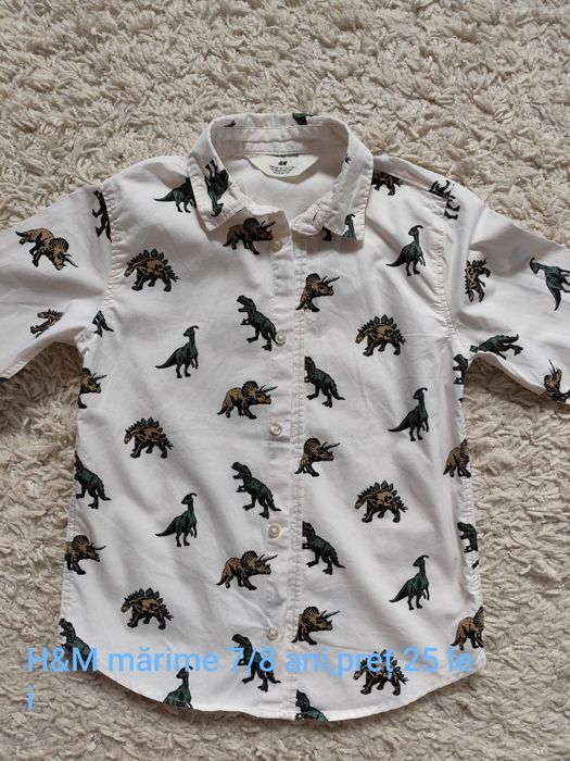 Cămăși hm mărime 7/8 ani