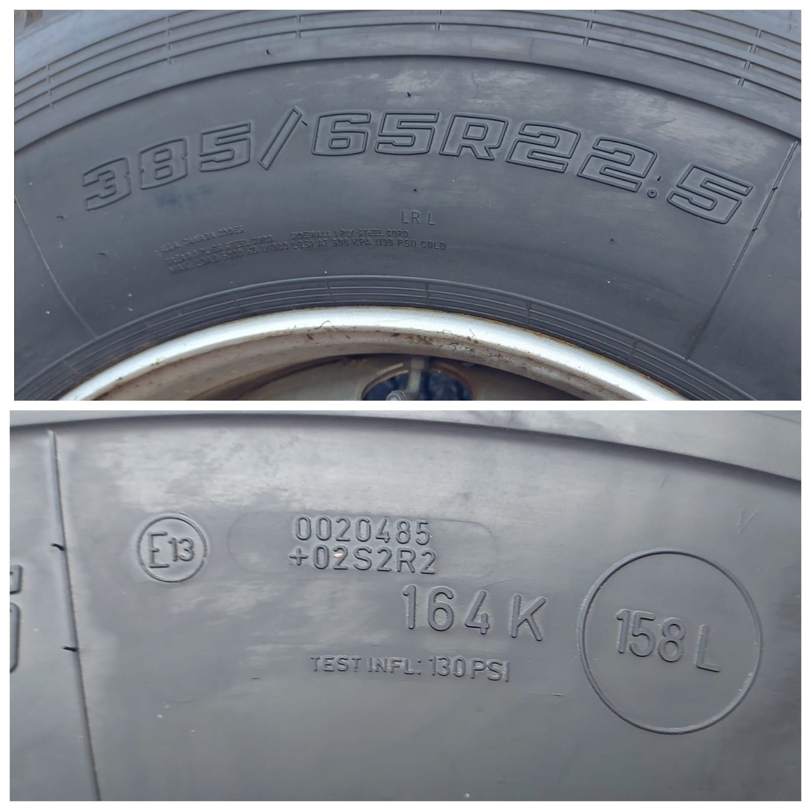 Anvelopă 385/65 R22.5 164K Fulda M+S + janta Athlete 22.5x11.75 ET120