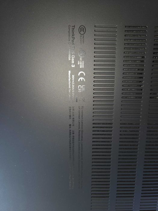 Laptop LENOVO ThinkPad T16 Gen 3 Intel Core 7 32GB  1TB Intel Graphics