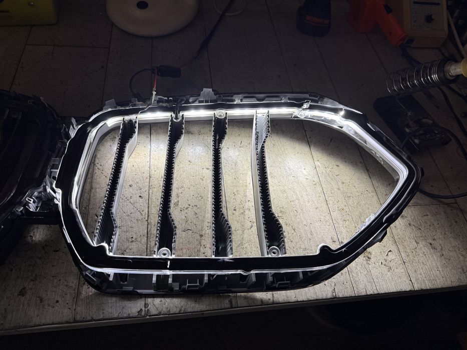 Решетка BMW X6 G06 | Shadowline LED - Светеща