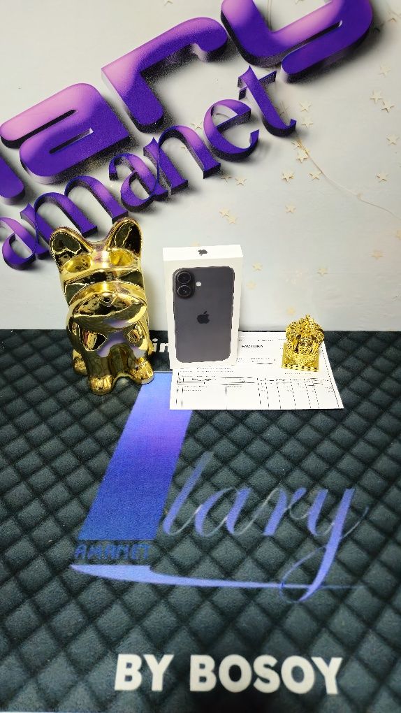 iPhone 16 BLACK 128GB NOU Sigilat 0 Minute.Garatie 24 Luni+Factură