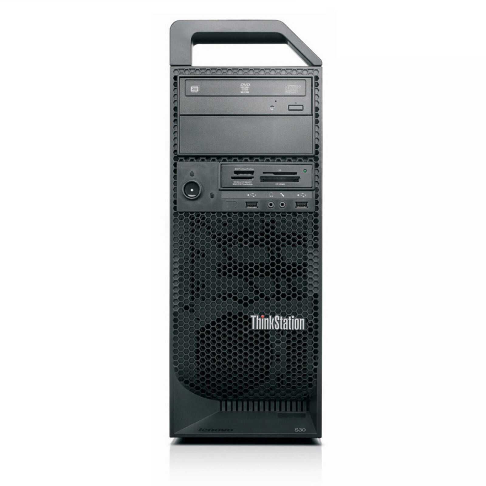 Работна станция Lenovo S30 E5-2680 V2 24GB 256GB SSD 500GB HDD QUADRO