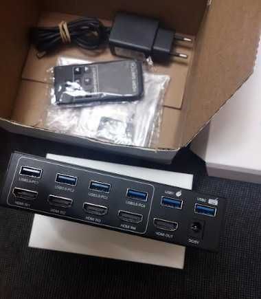 AVSTAR USB KVM превключвател HDMI 4K/60Hz