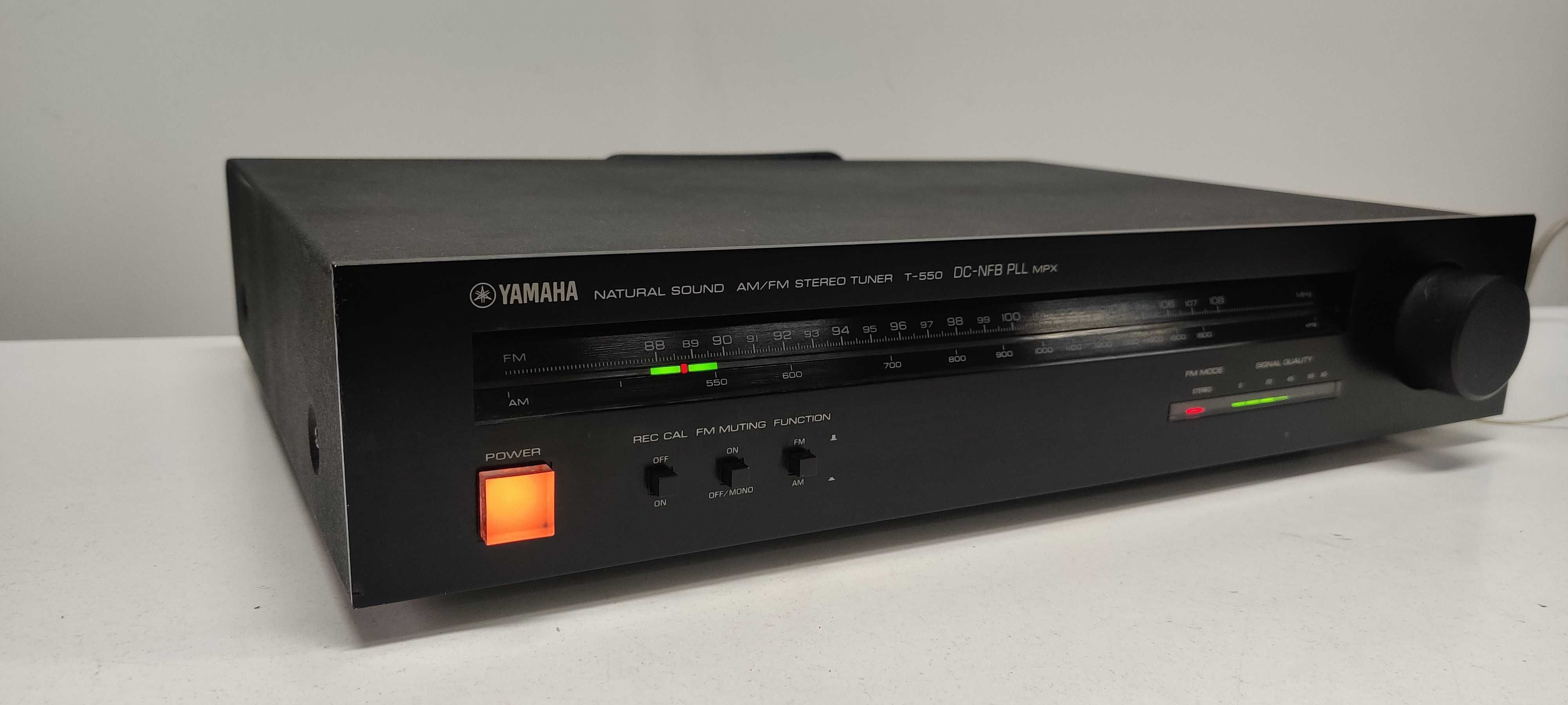 Yamaha T 550 muzica tuner FM muzica radio vintage colectie muzica